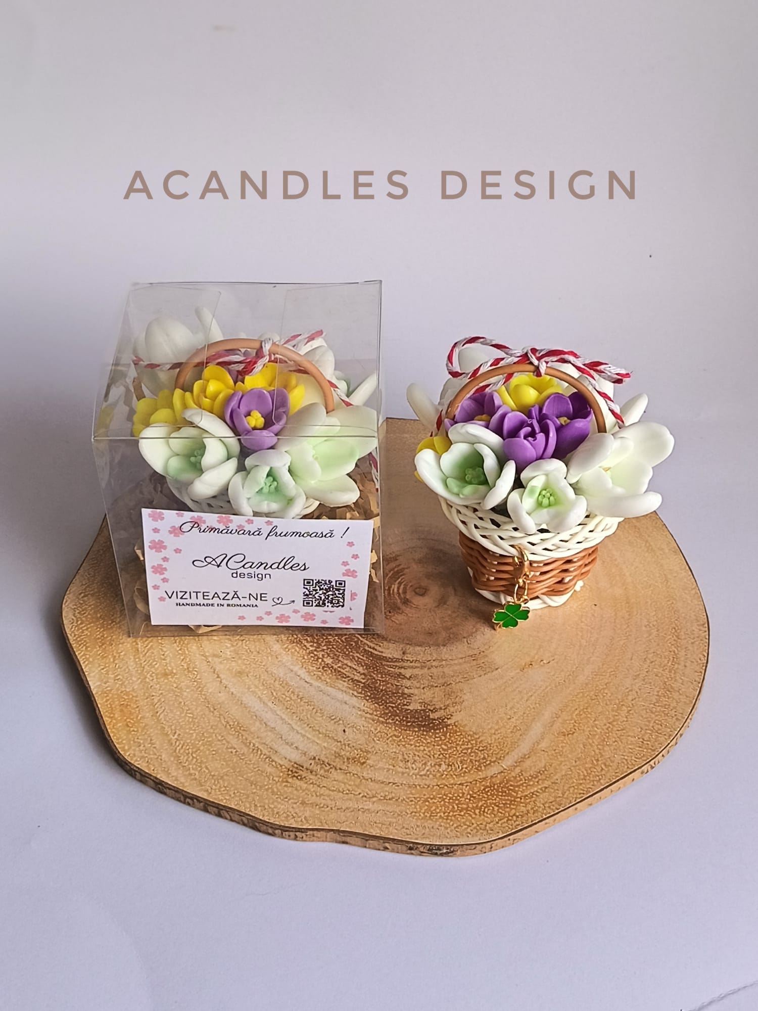 Cos flori sapun parfumate