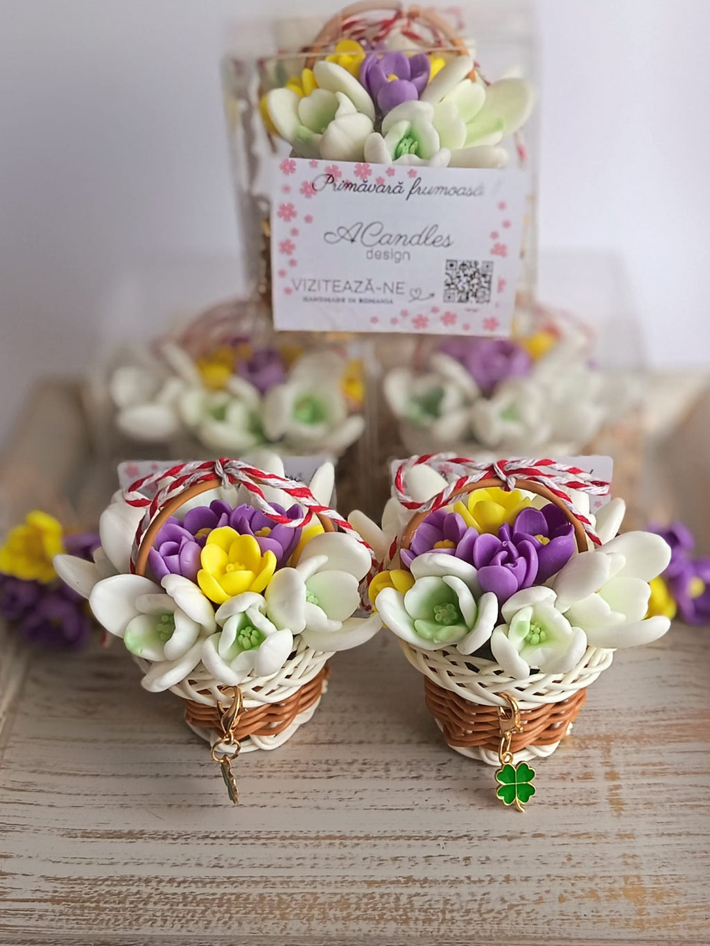 Cos flori sapun parfumate