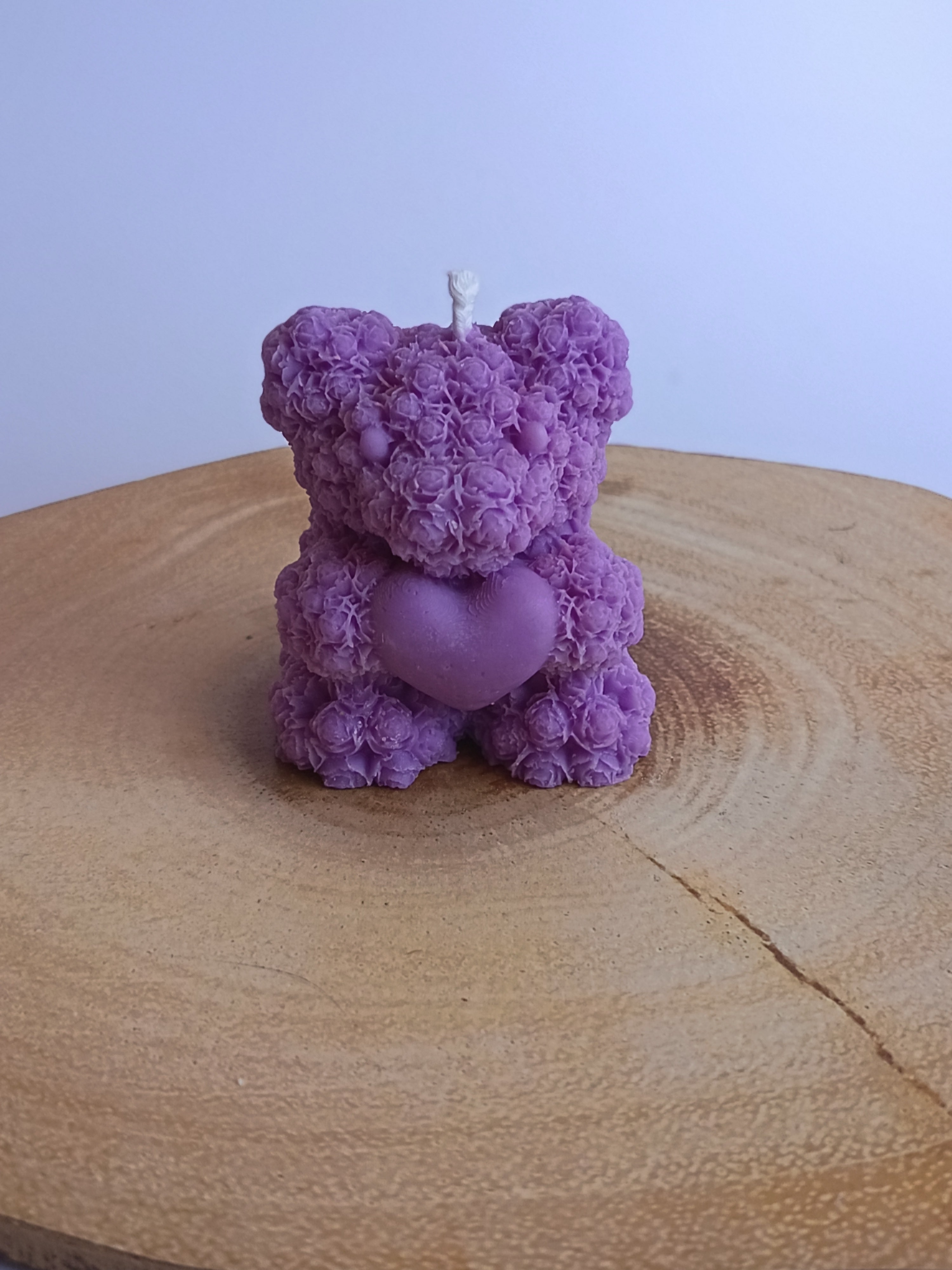 Lumânare parfumată Teddy - Zambile
