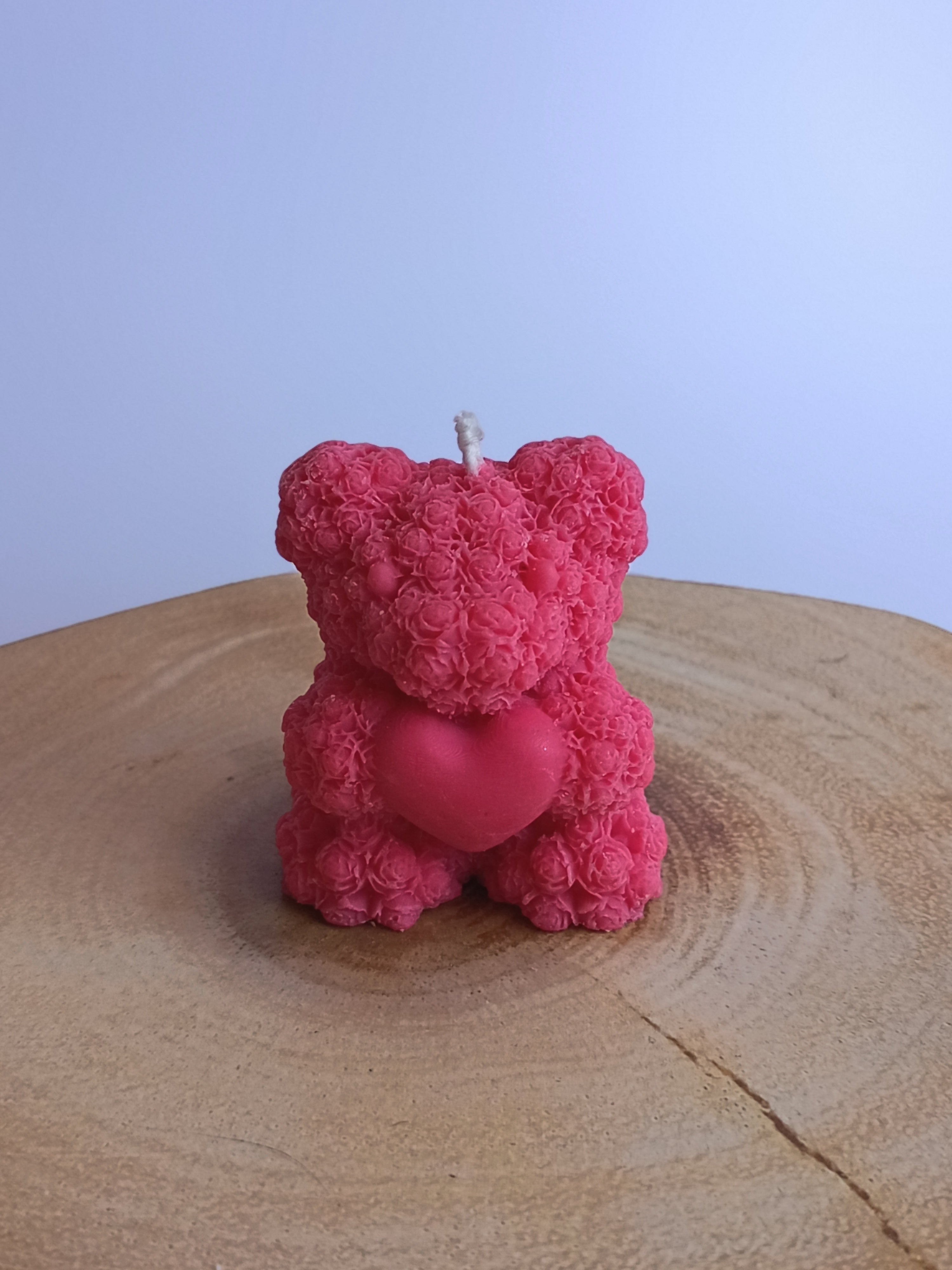 Lumânare parfumată Teddy - Zambile